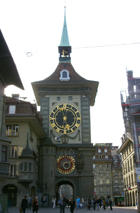 Башня с часами в германии